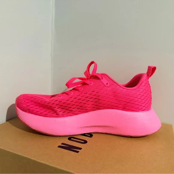 NOBULL Neon Pink Running Shoes - Picture 6 of 8